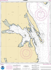 NOAA Nautical Chart 17362: Gambier Bay, Stephens Passage
